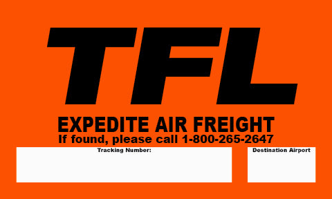 Canada: TForce Expedite Air Freight Labels – TForce Logistics