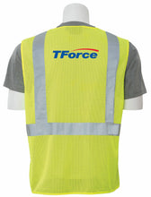Zippered Safety Vests - SAFETY YELLOW