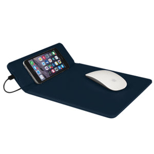 Wireless Charging Mouse Pad With Phone Stand